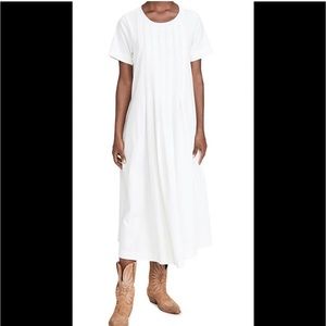 Free People Beach On Repeat Maxi T Shirt dress white short sleeve